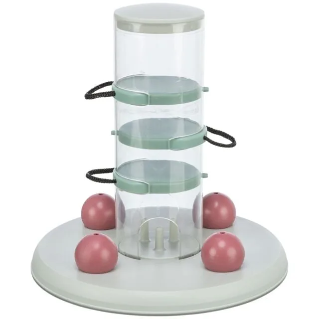 TRIXIE Cat Activity Gambling Tower vzdělávací hračka pro kočku 25×27 cm plast