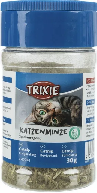 TRIXIE CATNIP (šanta) v plastovém šejkru na povzbuzení 30 g