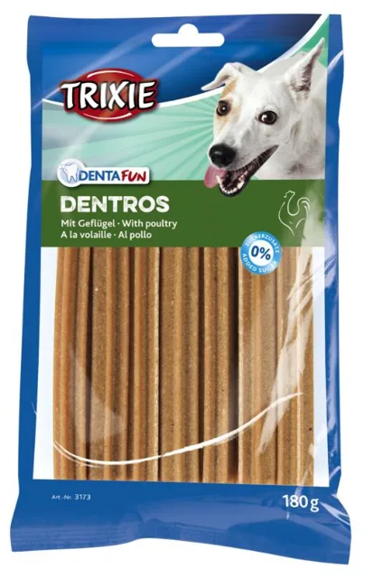 TRIXIE Dentafun Dentros light kuřecí tyčky 7 ks / bal. 180 g