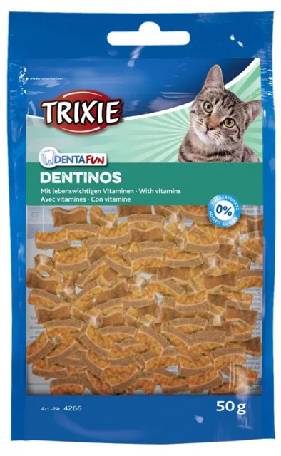 TRIXIE Dentinos vitamíny pro kočku 50 g