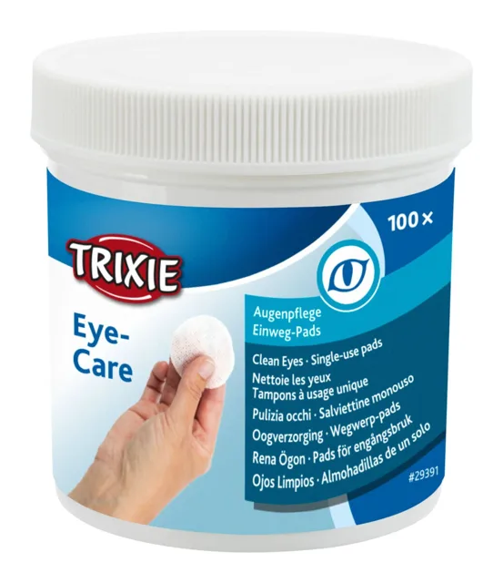 TRIXIE Eye Care Hygienické ubrousky Clean eyes 100 ks