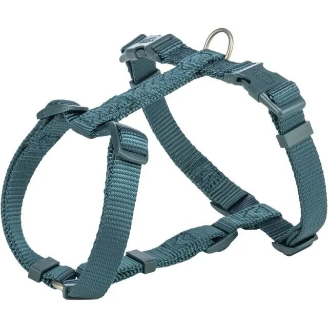 Trixie H-postroj Premium Petrolejový - 42 až 60cm/15mm