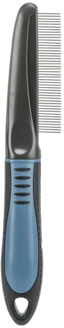 TRIXIE Hřeben k vyčesávání hustý s protiskluzovou rukojetí 22 cm