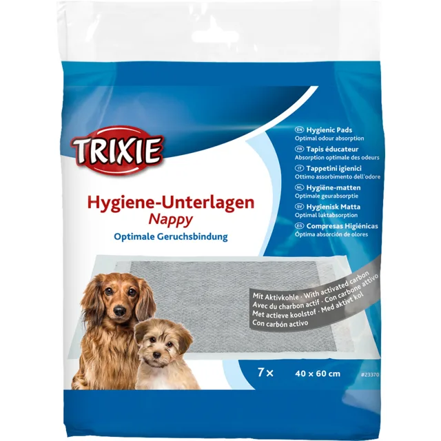 TRIXIE Hygienická podložka s aktivním uhlím pro štěňata 40x60cm 7ks/bal