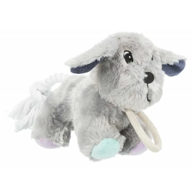 TRIXIE Junior plyšový pes se šňůrou 24 cm