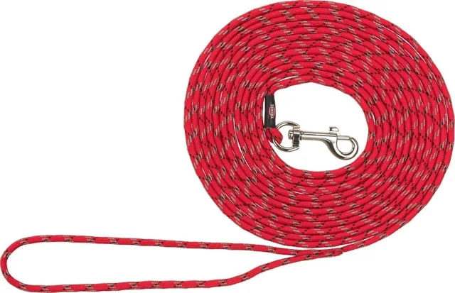 TRIXIE Junior výcvikové vodítko pro štěňata XXS–XS: 8 m/ 4 mm červené