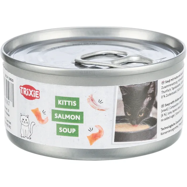 Trixie Kittis Soup 4 ks (4 x 80 g) - kuře a krevety