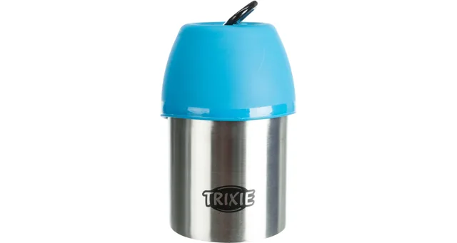 Trixie Láhev Kovová S Plastovou Miskou - 300ml
