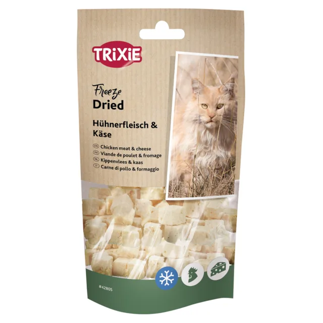 Trixie lyofilizované snacky s kuřecím masem a sýrem - 1 ks (25 g)