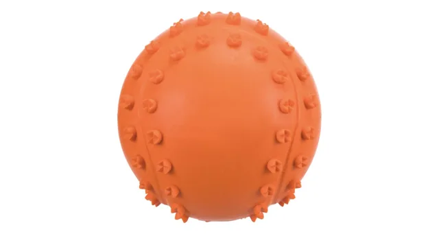 Trixie Míč s Bodlinami a Zvukem - 6cm