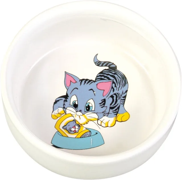 Trixie Miska Keramická Malovaná Kočka - 0,3/11cm