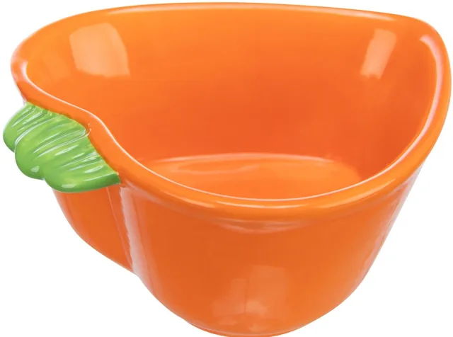 TRIXIE Miska keramická pro hlodavce ve tvaru mrkve 180 ml