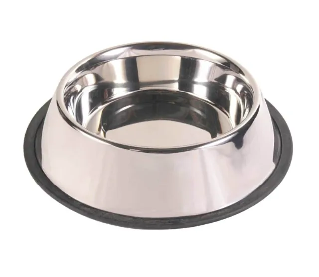 Trixie Miska Nerezová S Gumou Rybičky - 0,9l/15cm