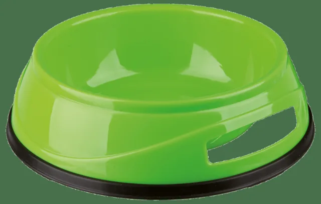 Trixie Miska Plastová Heavy S Gumou - 0,3l/12cm