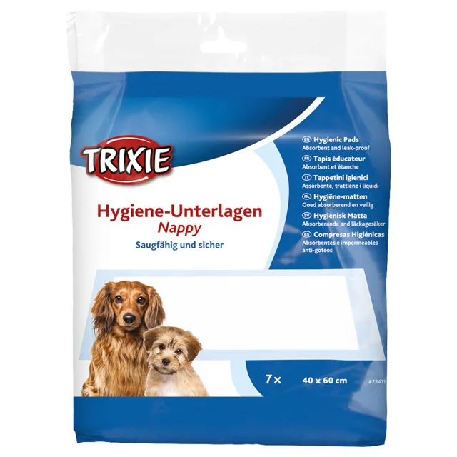 Trixie Nappy - savé podložky pro štěňata - D 40 x Š 60 cm, 7 kusů