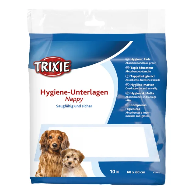Trixie Nappy - savé podložky pro štěňata - D 60 x Š 60 cm, 10 kusů
