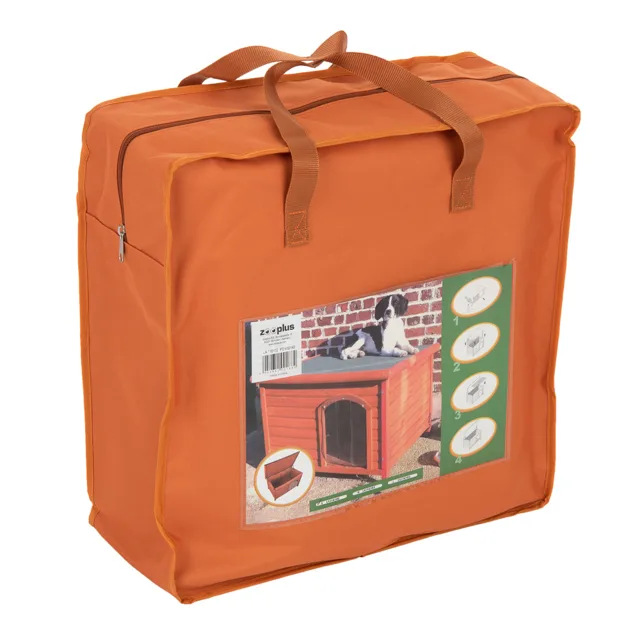 Trixie Natura Classic bouda pro psy s rovnou střechou - izolace pro vel. S: Š 75 x H 48 x V 43 cm