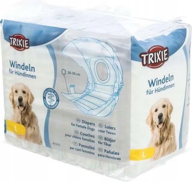 TRIXIE Papírové pleny pro psa 12ks/bal. l