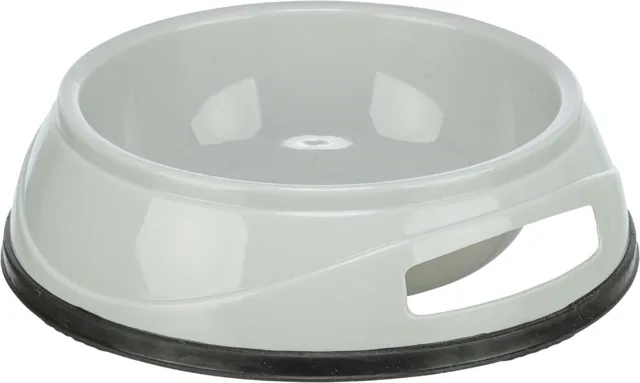 Trixie Plastová Heavy Miska s Gumovým Okrajem - 1,5l/20cm