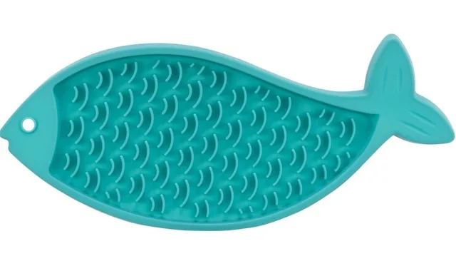 TRIXIE Podložka Lick'n'Snack ve tvaru ryby 28 cm