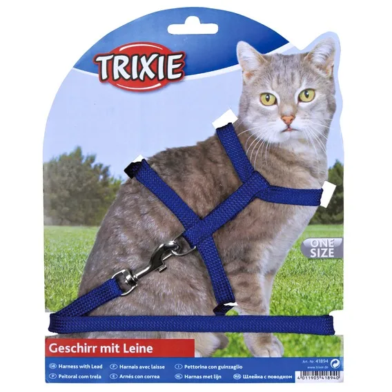 Trixie Postroj Cat s Vodítkem - 22 až 42cm/1cm/1,25m