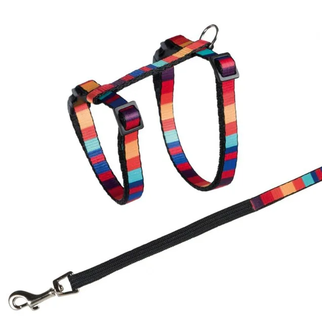 Trixie Postroj Cat s Vodítkem/Tlumič Tahu - 25 až 45cm/10mm/1,20m