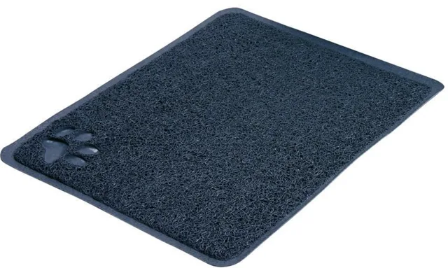 TRIXIE Předložka PVC s tlapkou, šedá k WC 45 x 37cm