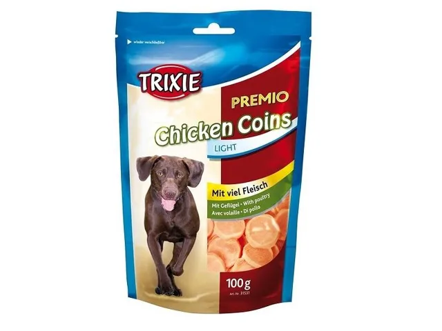 TRIXIE Premio CHICKEN Coins kuřecí mince 100g