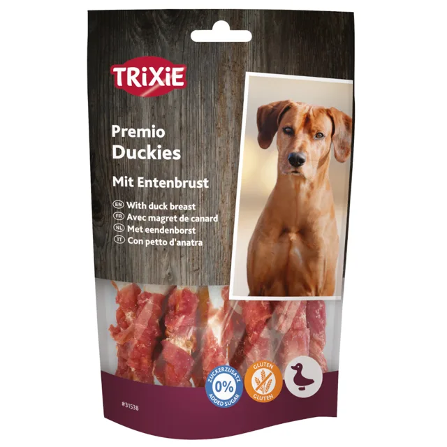 Trixie PREMIO Duckies s kachním - 100 g