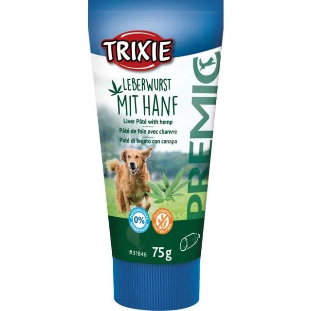 TRIXIE PREMIO játrová paštika s konopím pro psy 75 g
