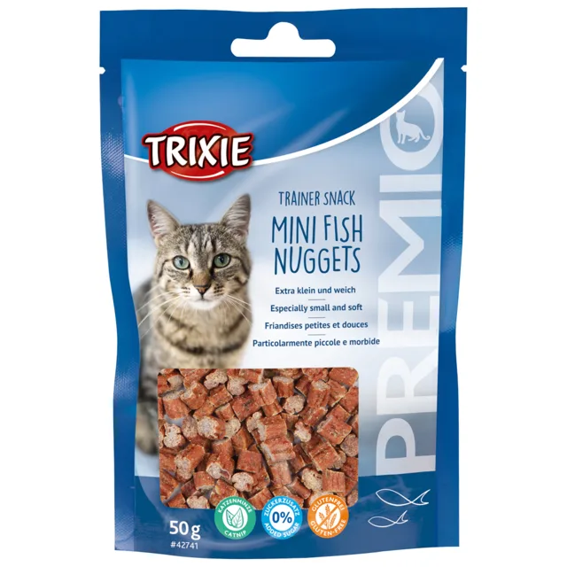 Trixie PREMIO Trainer Snack Mini Fish Nuggets - výhodné balení: 6 x 50 g