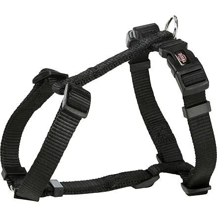 Trixie Premium Postroj "H" Černý - 2 cm/52 až 75 cm