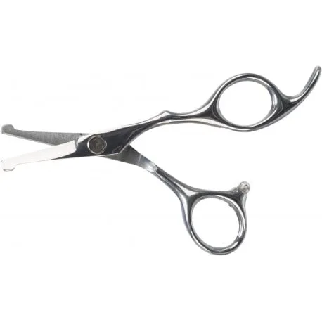 TRIXIE Profesionální nůžky na tlapky a čenich, pro psy/kočky, nerezová ocel, 13 cm