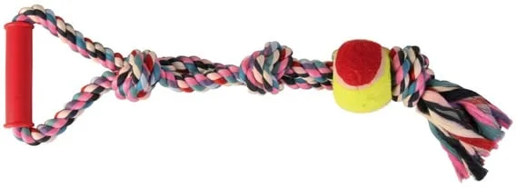 TRIXIE provazová hračka s míčkem 50 cm