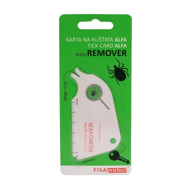 Trixie SAFECARD plastová karta na vytahování klíšťat 8 x 5 cm