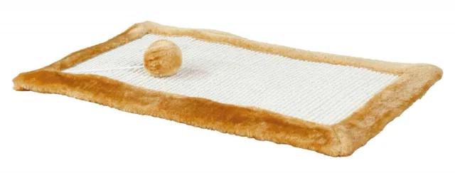 Trixie Škrabací Deska Lemovaná Plyšem Hnědá - 55x35cm
