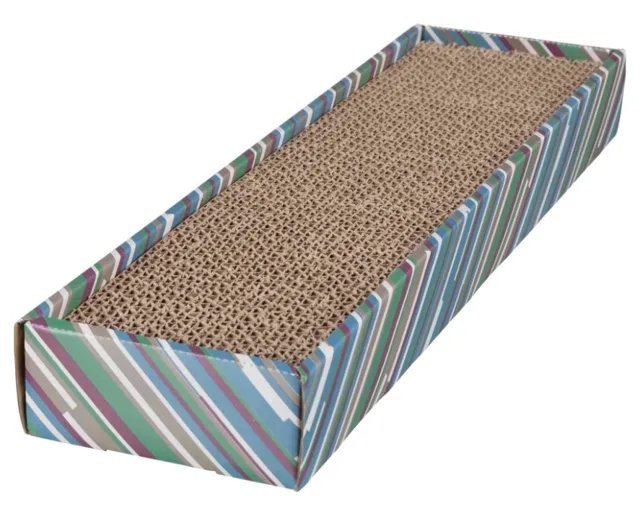 Trixie Škrabací Karton Scratchy s Catnipem - 13x48cm