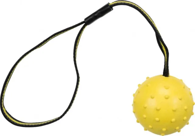 TRIXIE Sporting míč tvrdý na nylon. pásku přírodní guma 6 cm 35 cm