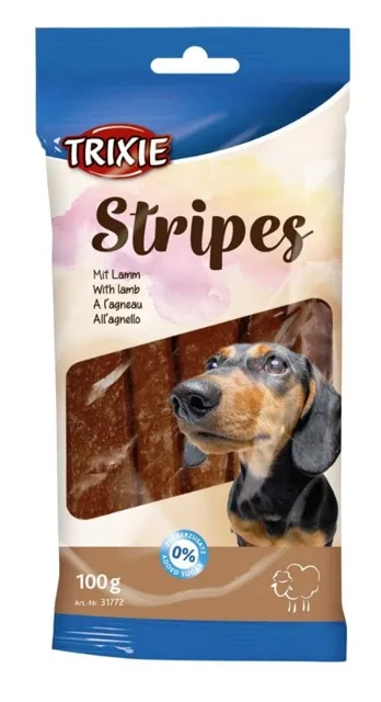 TRIXIE Stripes light jehněčí pásky 100 g