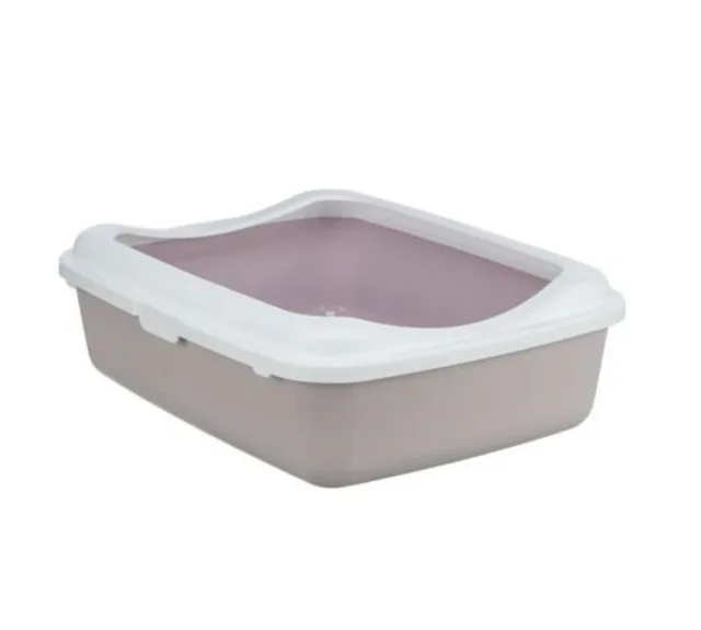Trixie WC Classic s Okrajem 37x15x47 cm - Starorůžová/bílá