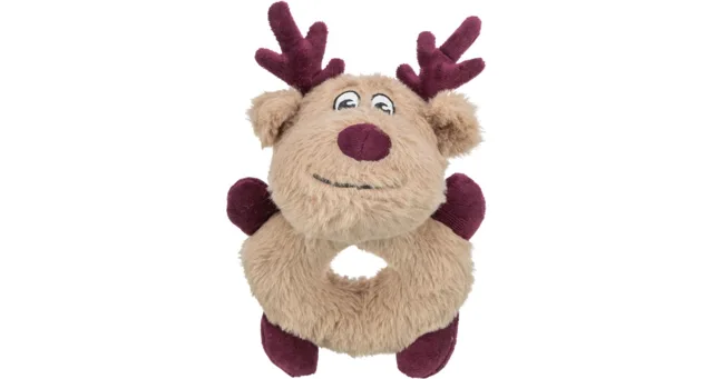 Trixie Xmas Plyšový Sob - 24cm/hnědý