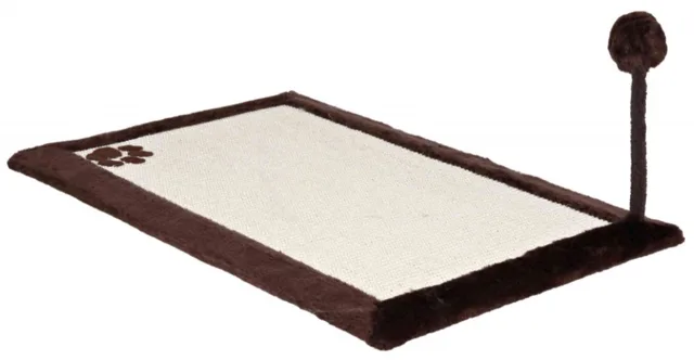 Trixied Škrabací Deska Lemovaná Plyšem Tmavě Hnědá - 70x45cm
