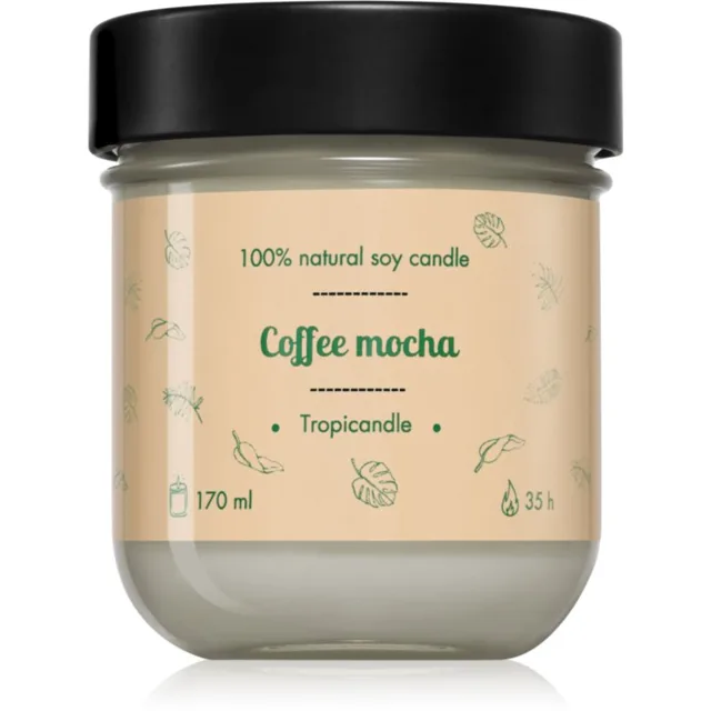 Tropicandle Coffee Mocha vonná svíčka 170 ml
