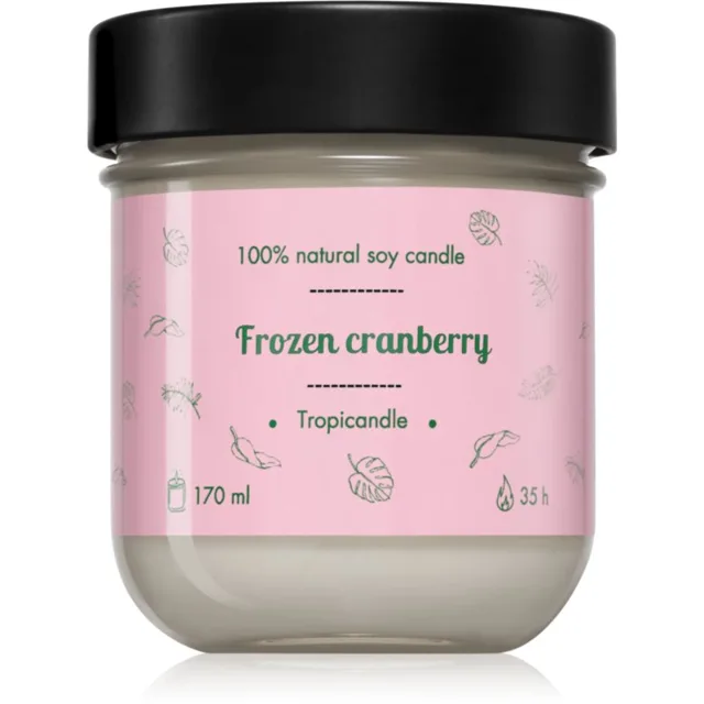 Tropicandle Frozen Cranberry vonná svíčka 170 ml