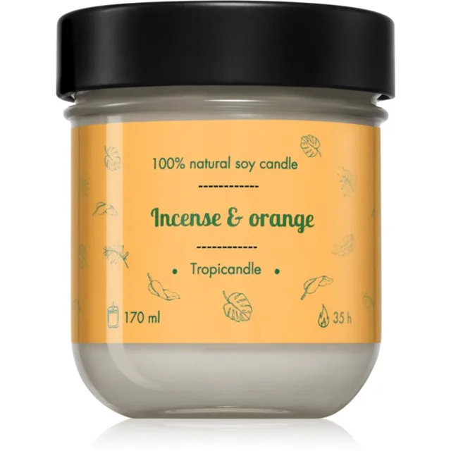 Tropicandle Incense & Orange vonná svíčka 170 ml