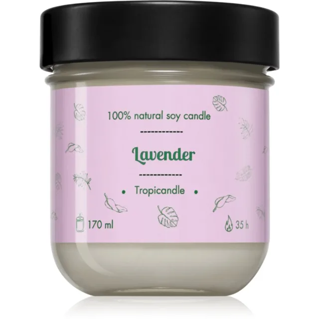 Tropicandle Lavender vonná svíčka 170 ml