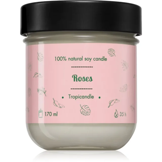 Tropicandle Roses vonná svíčka 170 ml