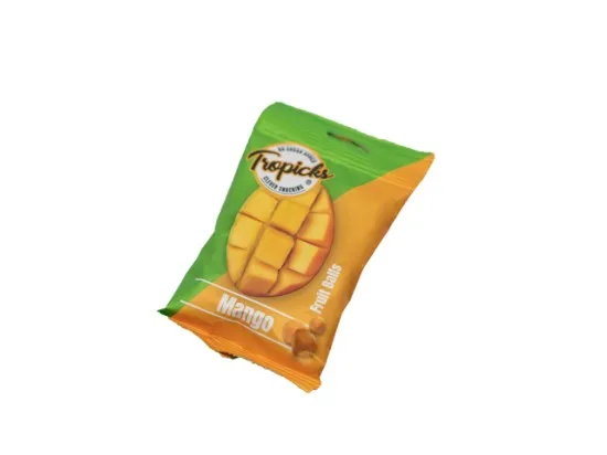 Tropicks ovocné kuličky 100% mango 50 g