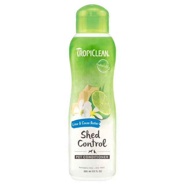 TropiClean kondicionér Shed Control Lime & Cocoa - 355 ml