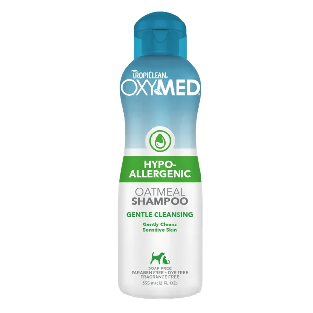 TropiClean OxyMed hypoalergenní šampon pro domácí zvířata - 355 ml